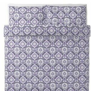 IKEA VATTENFRANE King Duvet Cover w/2 Pillow Cases - NEW never opened package
